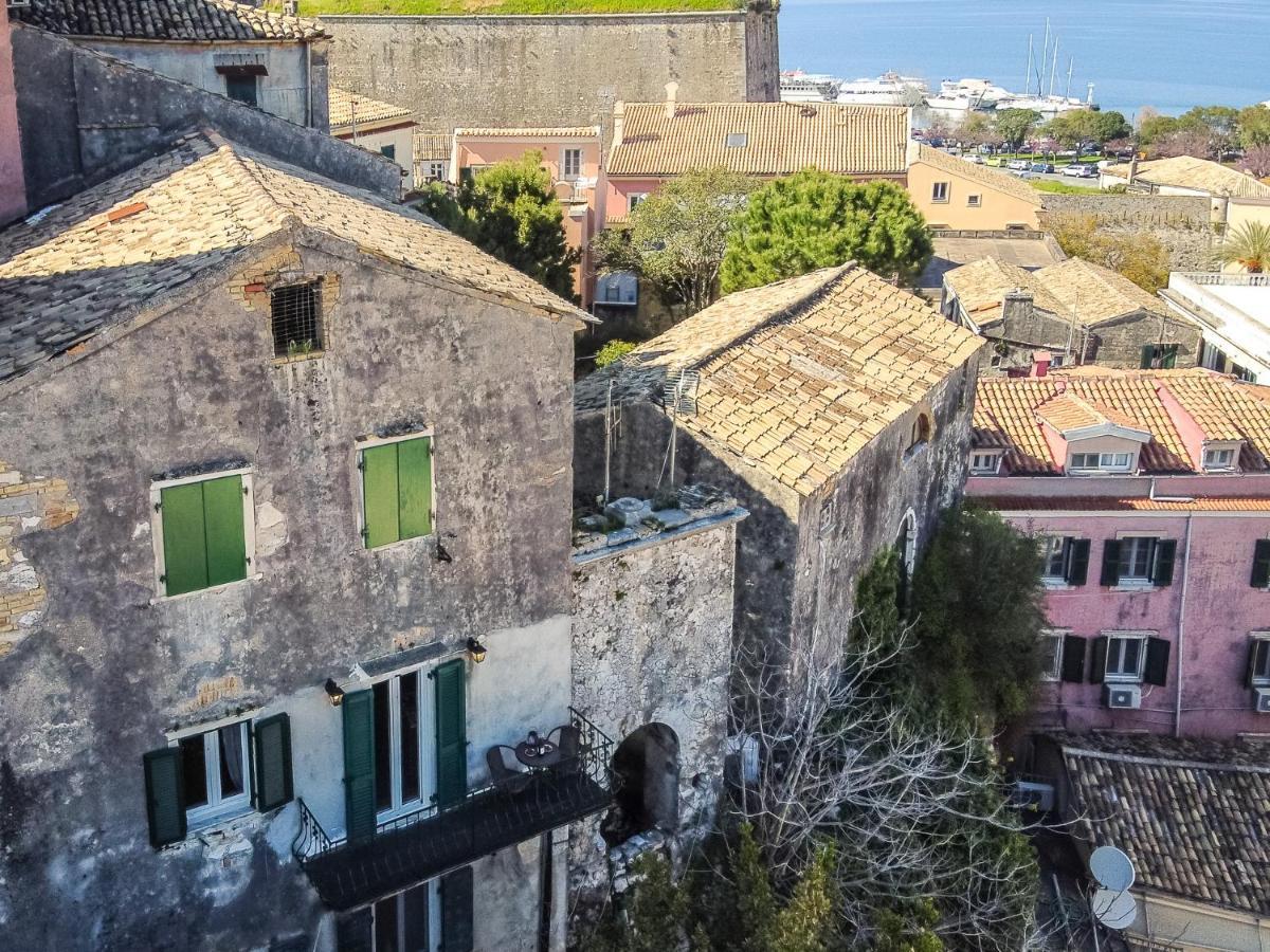 Tenedos Old Town Corfu  Kültér fotó