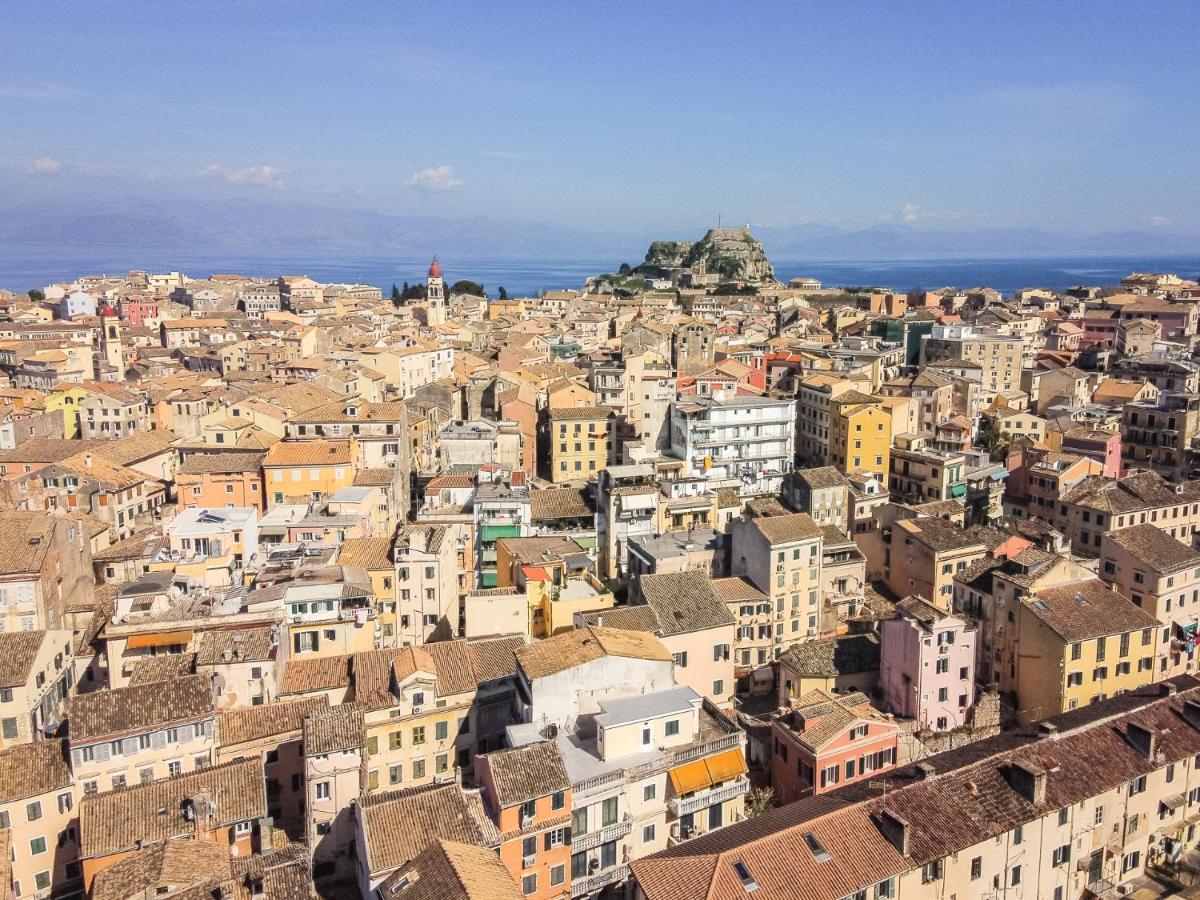 Tenedos Old Town Corfu  Kültér fotó
